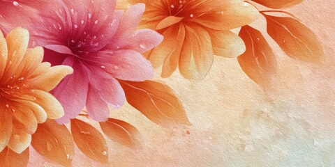 Watercolor Flower Bouquet