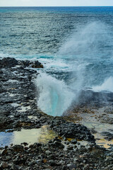 Hawaii, Blowhole, Kuai