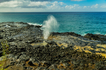 Hawaii, Blowhole, Kuai