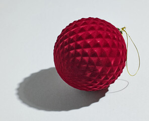 beautiful red Christmas decoration