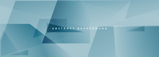 White and blue business presentation abstract background with geometric lines and shapes. Vector illustration