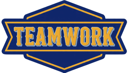 Teamwork Concept Isolated Graphic