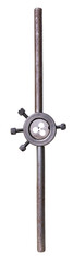 Threading die with handle on an isolated background.