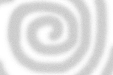 Light noise grain dots spiral background. Vector dotwork pattern, dotted texture with subtle gradient. Black stipple sand grain effect. Abstract grunge monochrome surface, 	