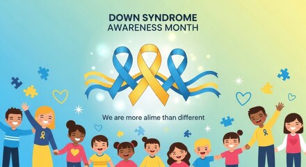 Celebrating Down Syndrome Awareness Month with unity.