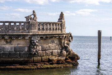 Fototapeta premium The Vizcaya Museum and Gardens in Miami Florida USA