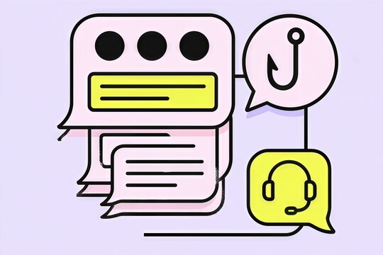 Visual representation of artificial intelligence negotiating conversations, showcasing digital communication challenges and online security breaches in an evolving technological landscape