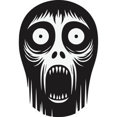 Scary Momo Monster Vector