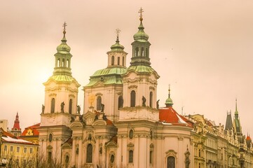 Church of St. Nicholas in the Old Town, Prague, Czech Republic