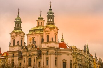 Church of St. Nicholas in the Old Town, Prague, Czech Republic