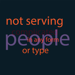 Minimalist motivational quote typography design featuring modern sans-serif text on a dark gray background with soft blue accents. The inspirational message about faith, destiny, and trust is suitable