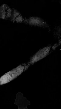 Ink drip and stain grunge animation. High quality 4k footage