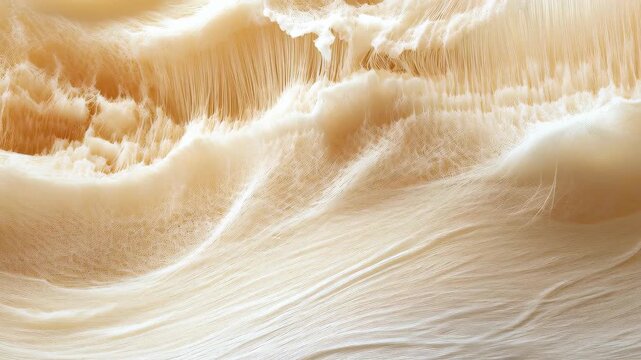 Abstract Dune Texture: A mesmerizing close-up view of intricate patterns reminiscent of wind-sculpted sand dunes, creating a sense of ethereal beauty and the earth's natural artistry.