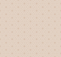 abstract geometric seamless pattern background, repeatable motif for fabric and wallpaper design illustration