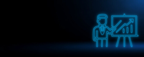 Future of Finance: Presenting Growth and Strategy, Digital Insights: Visualizing Business Success, The Neon Analyst: Highlighting Market Performance