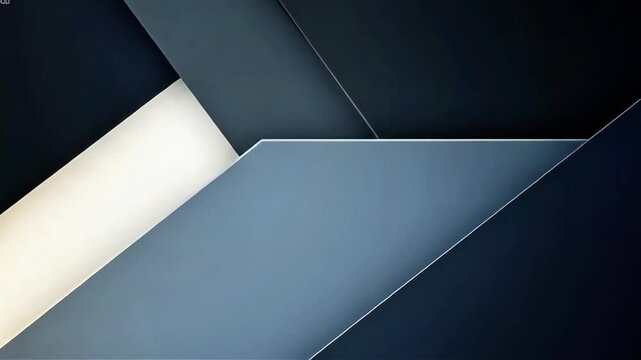 Abstract motion graphics: clean angular animation for presentations