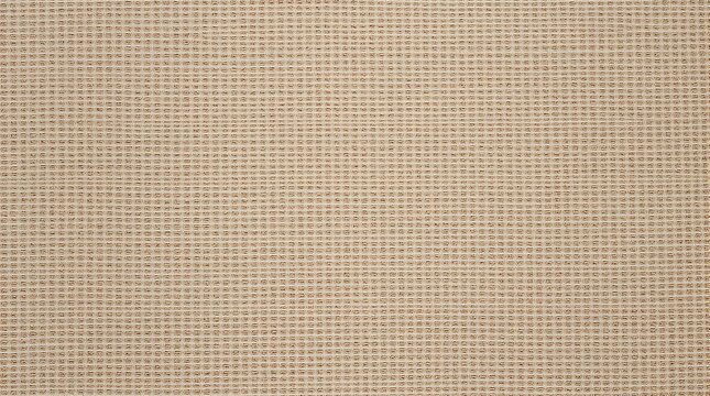 Close up Detail of Light Brown Waffle Weave Textured Fabric