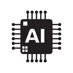 AI chip tech smart electronic core science system design.