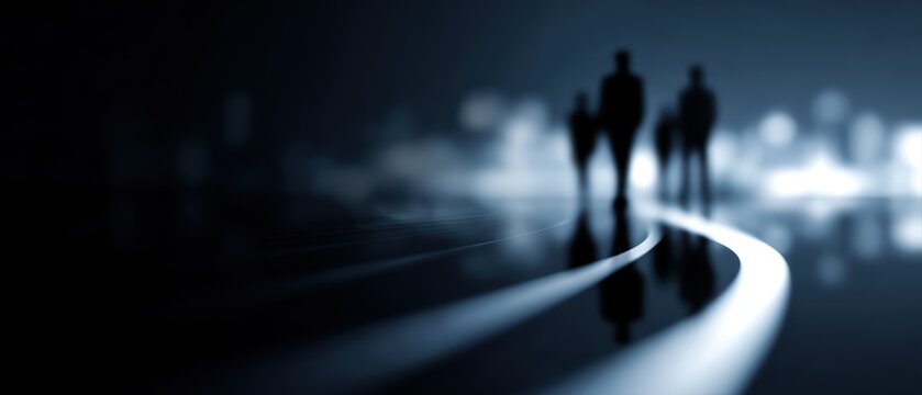 business foresight concept with extended horizon