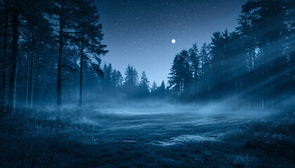 Ultra-Wide Abstract Futuristic Neon Landscape Desktop Wallpaper with Glowing Cyberpunk Horizon, Vibrant Digital Geometry, and Atmospheric Night Energy in High Resolution