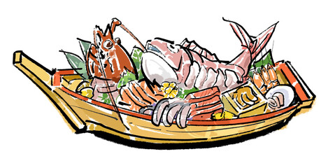 船盛り-贅沢お造り