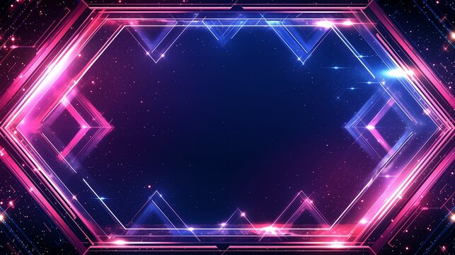 Light and shadow of wallpaper background, abstract jewelry and diamond, Korean KPop style, purple, pink and black