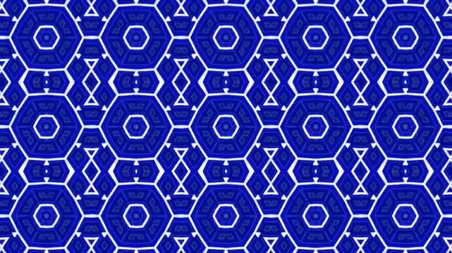 seamless pattern with hexagons