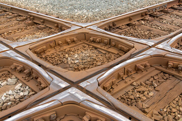 Railroad Track crossing 