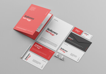 Stationery Set Mockup
