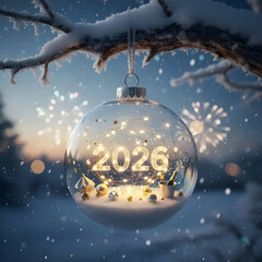Festive celebration: welcoming the new year 2026
