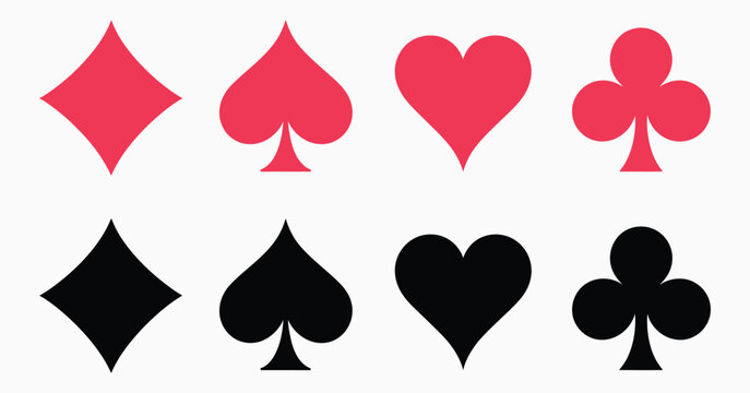 Playing Card, a professional vector set showcasing