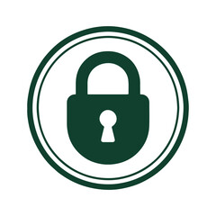 lock icon logo seal vector on white background
Vector stamp icon