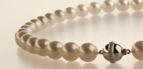 minimalist greeting background with beautiful jewelry