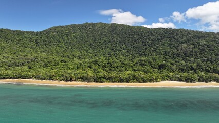 Obraz premium Tropical remote beautiful beach Far North Queensland, Australia