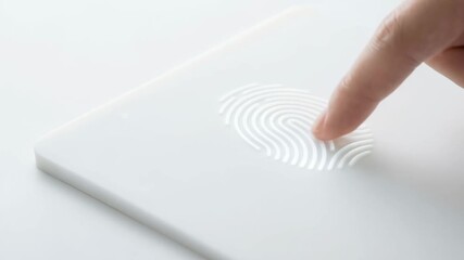 Cyber privacy rights inspire creative artistic interpretations using fingerprint technology to protect digital identity and secure personal data - Powered by Adobe