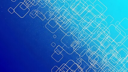 Abstract Digital Background with Geometric Patterns