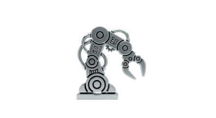 Industrial robotic arm technology automation manufacturing