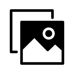 Gallery Icon Vector Symbol Design Illustration