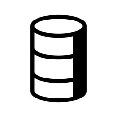 Database Icon Vector Symbol Design Illustration