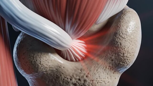 Medical Animation: Trochanteric Fossa and Femur Anatomy Zoom