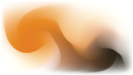 Yellow color gradation background. Abstract yellow wave in white background.