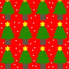 background, winter, Christmas tree,snowflakes, illustration
