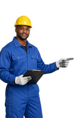 portrait of a smiling architect