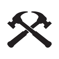 High Contrast Handyman Logo With Clear Tool Spacing