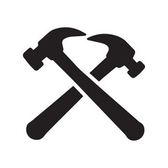Edgy Handyman Logo With Sharp Minimal Tool Detailing
