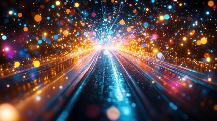 Obraz premium Cosmic Pathway