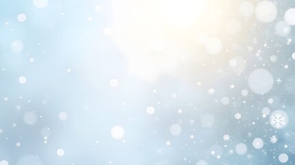 Obraz premium Theme christmas, Soft gradient winter background with glitter texture overlay
