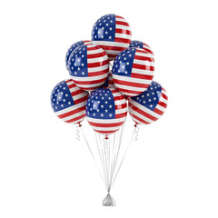 american flag balloon