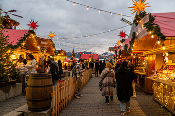 Fototapeta premium Vancouver Christmas Market 