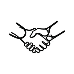 Obraz premium Handshake symbolizing partnership and agreement